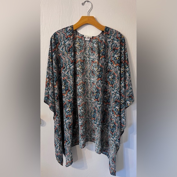 Earthbound Trading Company Celestial Star Multicolor Shawl/Wrap - Picture 2 of 6